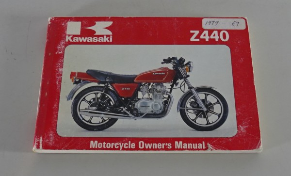 Betriebsanleitung / Handbuch Kawasaki Z 440 - C1 Stand 10/1979