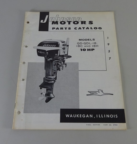 Teilekatalog OMC Johnson Outboards / Außenborder 10 PS Models