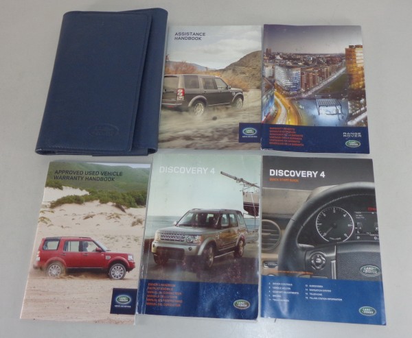 Owner's Manual + Wallet Land Rover Discovery 4 from 2012