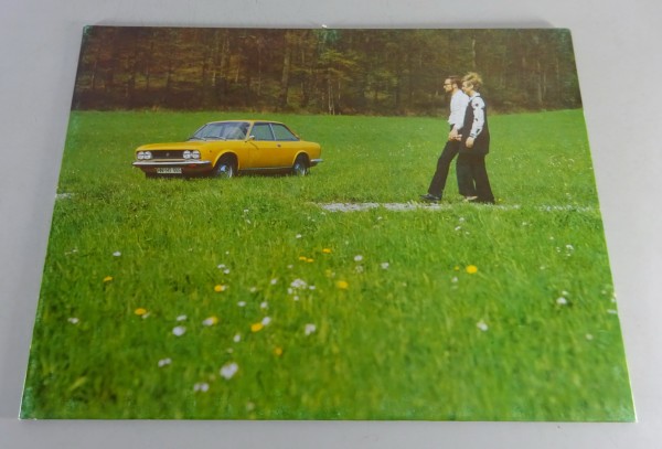 Showroom-Bild / Schauraumbild Fiat 124 Coupé - original