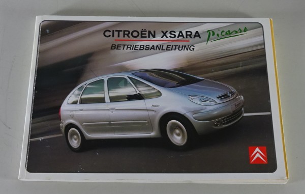 Betriebsanleitung / Handbuch Citroen Xsara Picasso Stand 12/2002