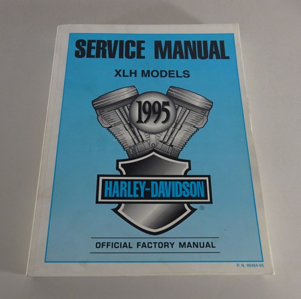 Workshop manual Harley Davidson XLH Sportster models 1995 from 08/1994