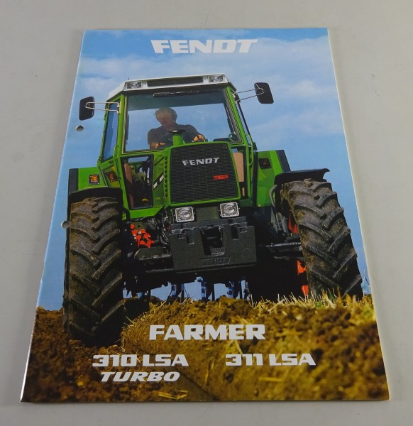 Prospekt / Broschüre Fendt Farmer 310 LSA Turbo / 311 LSA Traktor Stand 07/1984