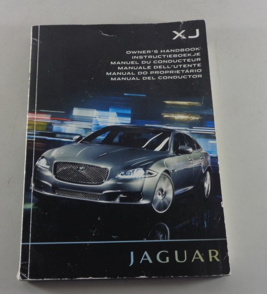 Owner's manual Jaguar XJ Typ X351 from 2009