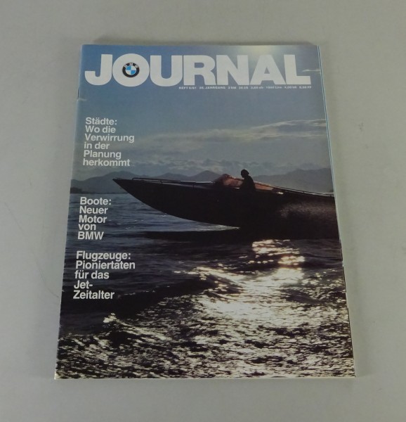 Magazin - BMW Journal u. a. mit BMW R 80 G/S / M1 von November/Dezember 1981
