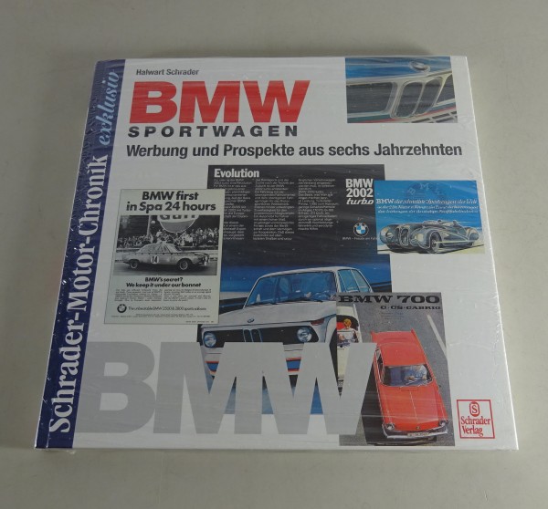Bildband BMW Sportwagen - Werbung und Prospekte aus sechs Jahrzehnten -