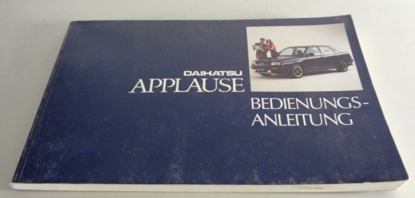 Betriebsanleitung / Handbuch Daihatsu Applause Stand 11/1991