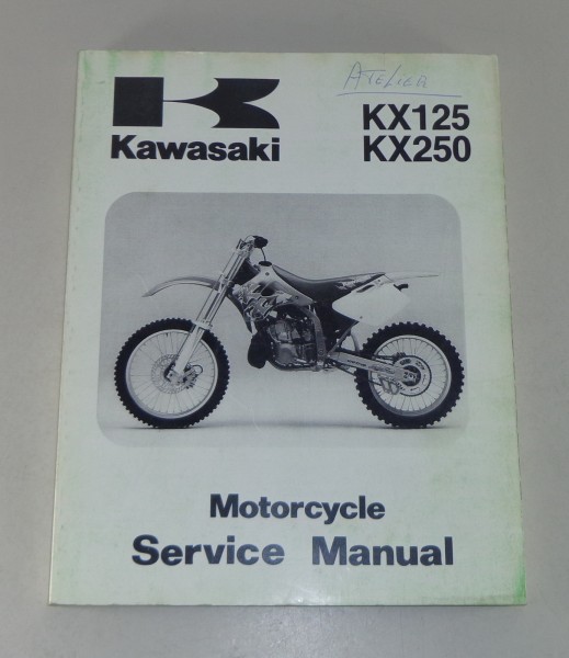 Werkstatthandbuch / Workshop Manual Kawasaki GPZ 500 R / 600 R, von 1985