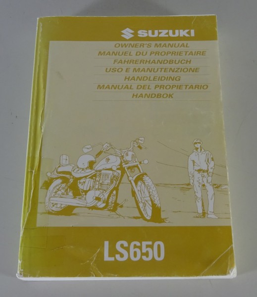 Betriebsanleitung / Handbuch Suzuki LS 650 Savage Stand 06/1996