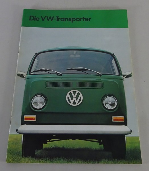 Prospekt VW Bus / Transporter T2 Die VW Transporter Stand 09/1970