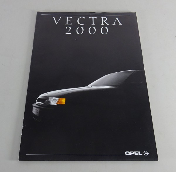 Prospekt / Broschüre Opel Vectra A 2000 16V 4x4 Stand 09/1989