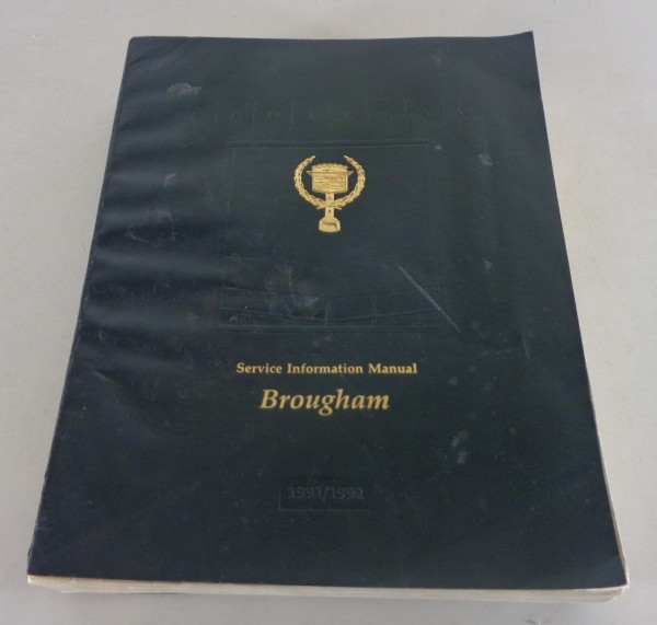 Werkstatthandbuch / Service Manual Cadillac Brougham Baujahr 1991 / 1992