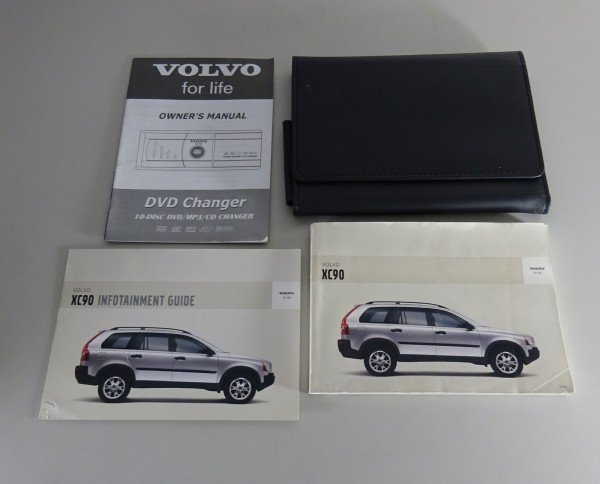 Owner's Manual / handbook + Wallet Volvo XC 90 Type C printed 2005