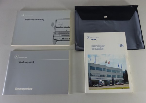 Bordmappe + Betriebsanleitung Mercedes-Benz DüDo T2n 805 D - 814 D von 02/1989