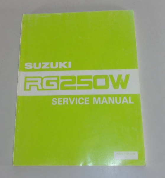 Workshop manual Suzuki RG 250 W von 10/1990