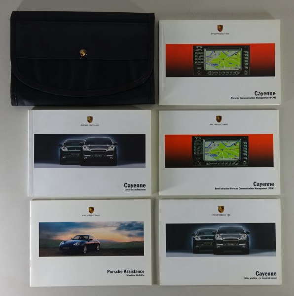 Cartella di bordo + Uso e manutenzione Porsche Cayenne S / Turbo Edizione 3/2003