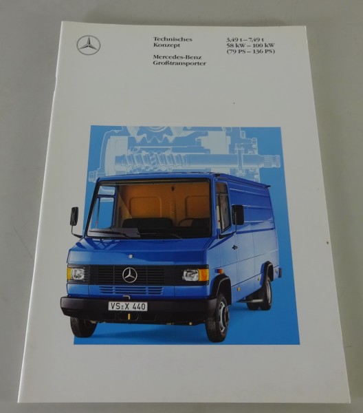 Prospekt Mercedes-Benz DüDo Düsseldorfer Transporter T2N Stand 04/1992