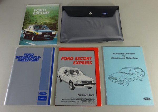 Bordmappe + Betriebsanleitung Ford Escort Express Mk. III Stand 03/1982