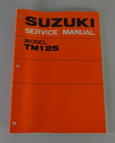 Werkstatthandbuch / Service Manual Suzuki TM 125 Stand 05/1973