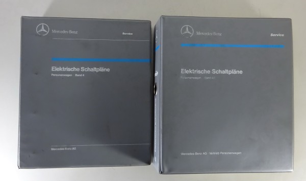 Elektrische Schaltpläne + Einzel-Schaltpläne Mercedes-Benz W124 MOPF1 ab 09/1989