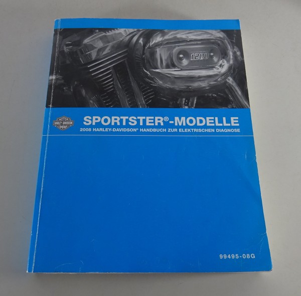 Diagnosehandbuch Harley Davidson Sportster Modelle 2008 Stand 01/2008