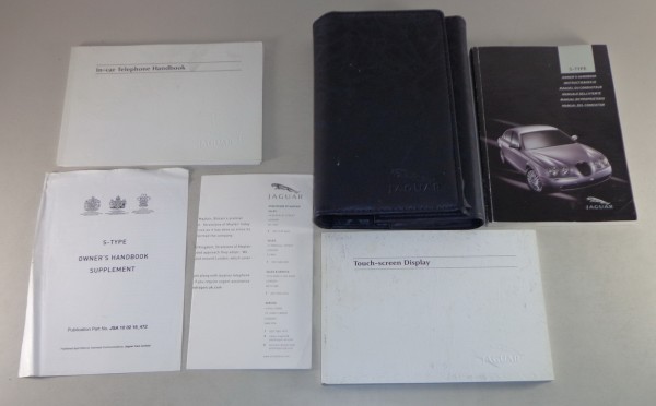 Owner's Manual + Wallet Jaguar S-Type von 2004