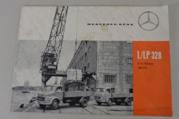Prospekt / Katalog Mercedes Benz L / LP 328 von 08/1961