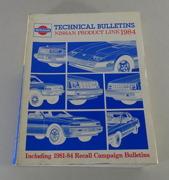 Workshop Manual / Technical Bulletins Nissan 200 / 280 / 300 ZX from 1985