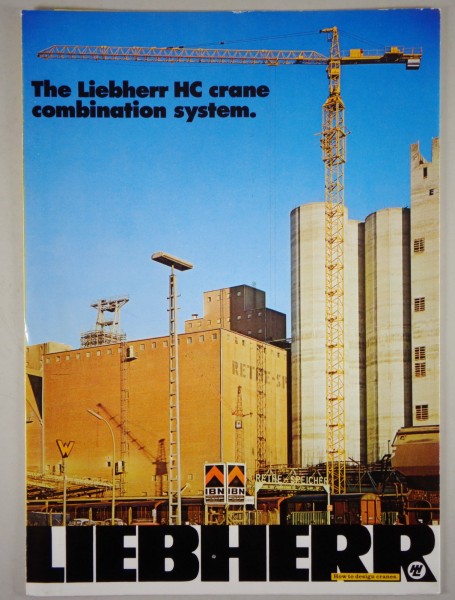 Brochure Liebherr „HC crane combination system" printed 08/1975