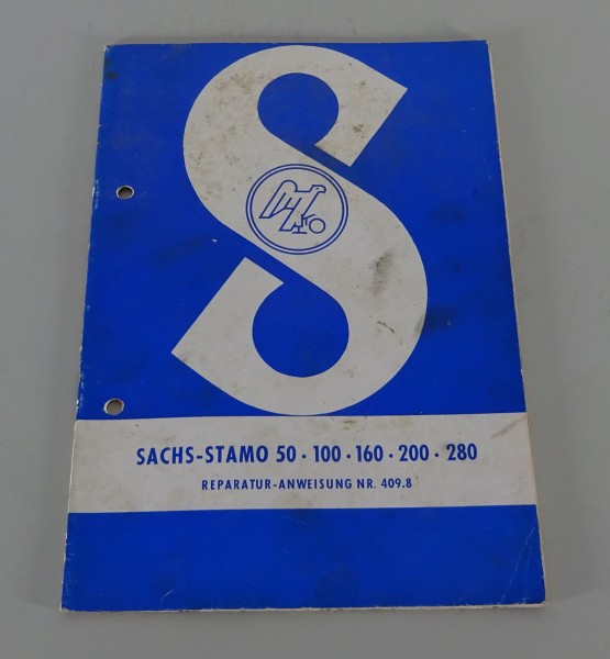 Reparaturanleitung Sachs Motor Stamo 50 / 100 / 160 / 200 / 280 Stand 06/1959