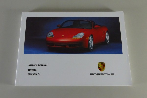 Owner's Manual / Handbook Porsche Boxster / S Typ 986 from 03/2001
