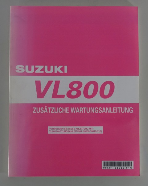 Werkstatthandbuch Nachtrag Suzuki VL 800 K5 Stand 2004