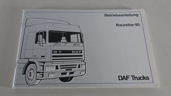 Betriebsanleitung / Handbuch DAF 95.310 / 350 / 380 Stand 1995