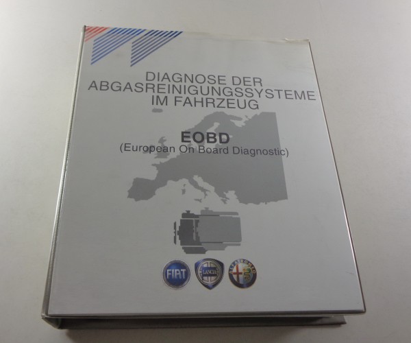 Werkstatthandbuch Alfa Romeo / Fiat + Lancia Diagnose EOBD von 2000