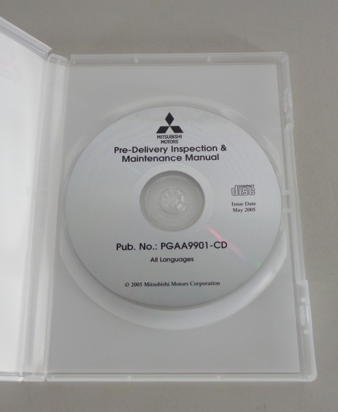 Werkstatthandbuch auf CD Mitsubishi Inspektion / Wartung ab Modellj.2000