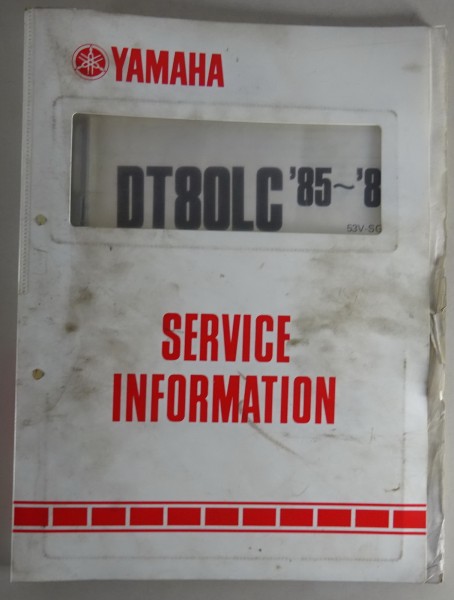 Werkstatthandbuch / Service Information Yamaha DT 80 LC Stand 1985 - 1987