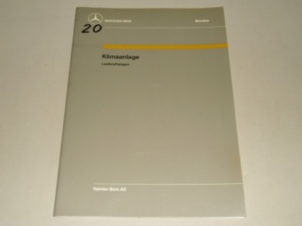 Werkstatthandbuch Mercedes Benz LKW Klimaanlage LN LK MK SK ab Baujahr 1988