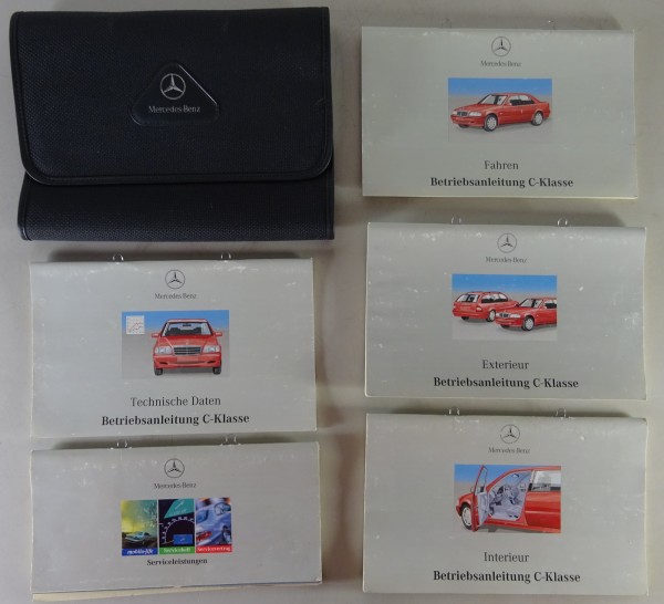 Bordmappe + Betriebsanleitung Mercedes-Benz C-Klasse W202 Stand 06/1998