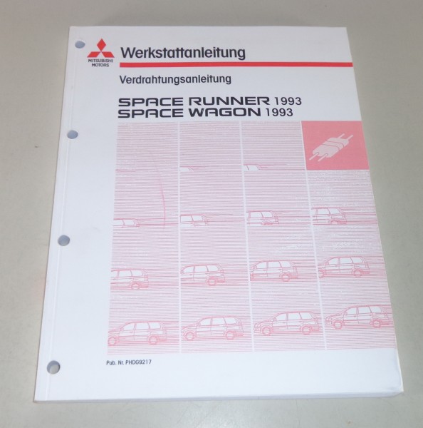 Werkstatthandbuch Mitsubishi Space Runner / Wagon Elektrik Schaltpläne Mj. 1993