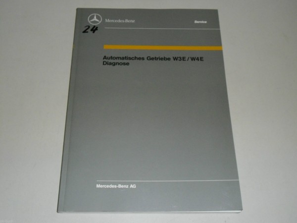 Werkstatthandbuch Diagnose Mercedes Benz Omnibus Bus Automatikgetriebe W3E W4E