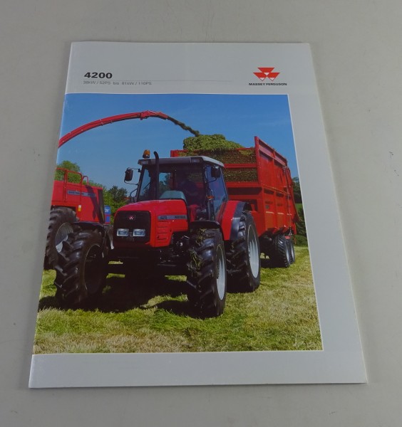 Prospekt / Broschüre Massey Ferguson Traktoren MF 4220 A / 4235 / 4270 A v. 1998