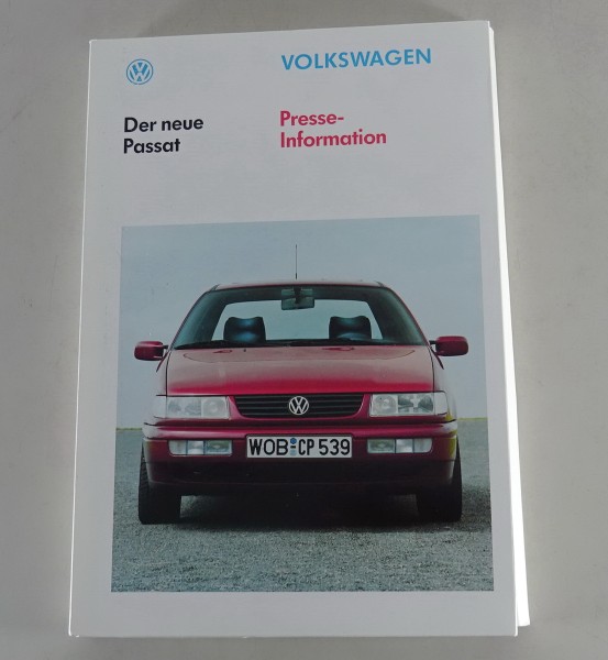 Pressemappe VW Passat B4 von 08/1993