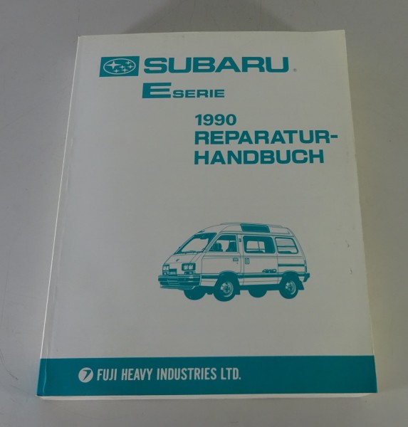 Werkstatthandbuch Subaru Libero Serie E10 1000 / 1200 inkl. 4WD Stand 03/1990