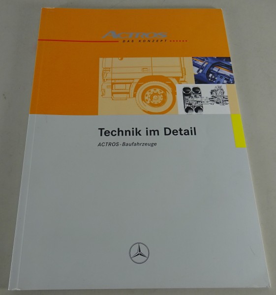 Einführung Mercedes-Benz Actros Baufahrzeuge | Technik im Detail Stand 07/1997