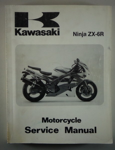 Workshop Manual Kawasaki Ninja ZX-6R from 11/1994