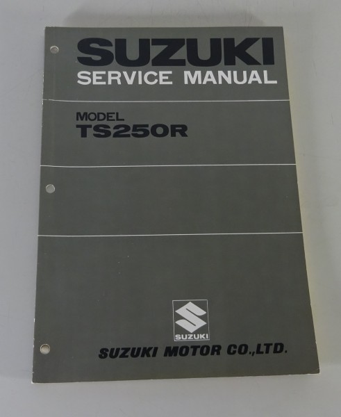 Werkstatthandbuch / Service Manual Suzuki TS 250 R Stand 04/1971