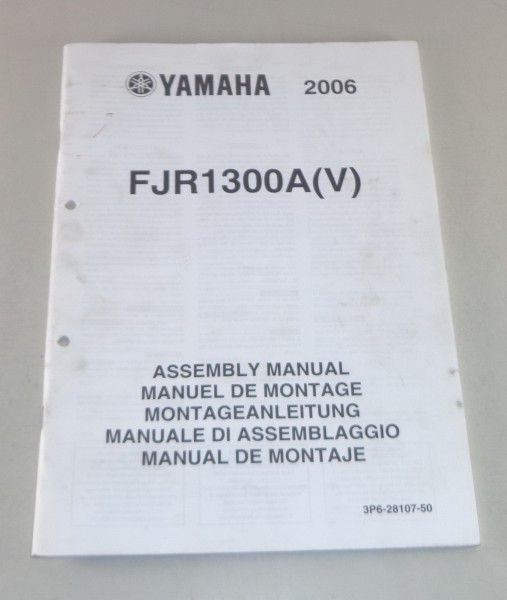 Montageanleitung / Set Up Manual Yamaha FJR 1300 A (V) Stand 2006