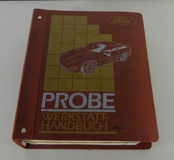 Werkstatthandbuch / Workshop Manual Ford Probe I ab 1989 Baujahre 1988 - 1992