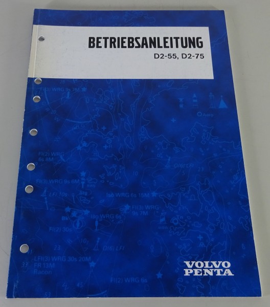 Betriebsanleitung Volvo Penta Motoren D2-55 / D2-75 Stand 02/2004