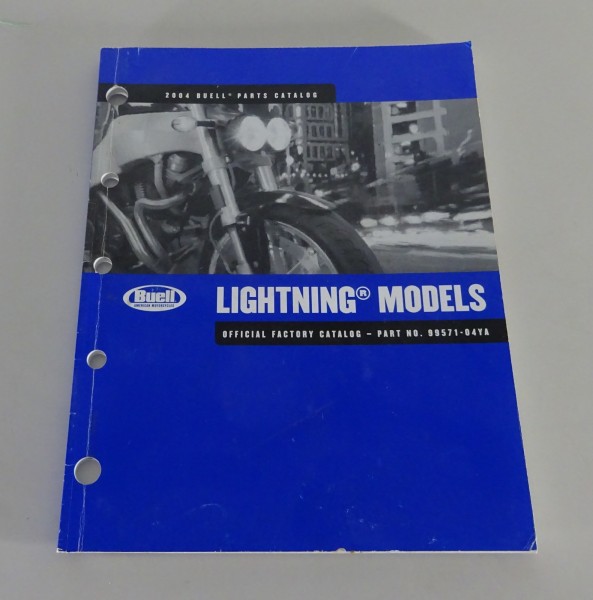 Parts catalog / Spare parts list Buell Lightning Models 2004 from 11/2003